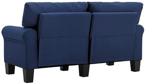 Luksusowa dwuosobowa sofa niebieska - Alaia 2X