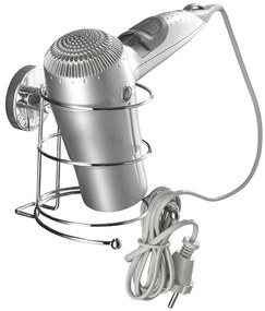 Uchwyt na suszarkę do włosów MILAZZO, Vacuum-Loc - stal chromowana, WENKO