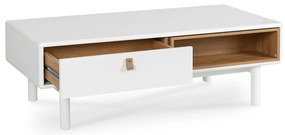 Ława do Salonu ARES 120 cm Biała Skandynawska