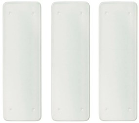 Szklany komponent – półka 3 szt. 90x1 cm Sitra – Kave Home