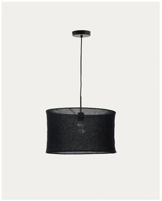Czarny abażur ø 50 cm Mariela – Kave Home