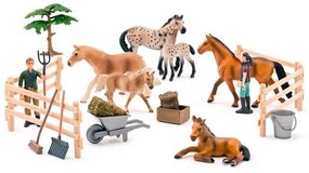Faunica Zestaw koników z groszakiem