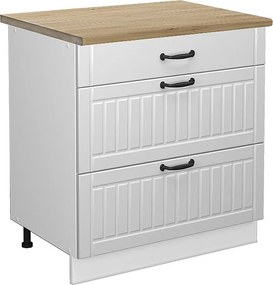 Szafka dolna do kuchni biały domek wiejski 80x60x82 fame-line