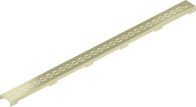 Mexen Flat M18 maskownica do odpływu liniowego 90 cm, złota szczotkowana - 1A23090