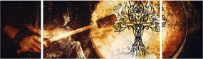 Obraz - Tajemnicze drzewo życia (170x50 cm)