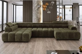 Narożnik BULL XL Lewostronny z elektryczną funkcją regulacji tkanina Eden 16 WERSAL