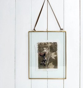 Metalowa ramka stojąca w kolorze złota 20x37,5 cm – Rex London