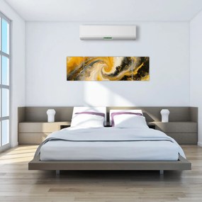 Obraz - Abstrakcja spiralna (170x50 cm)