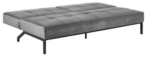 Jasnoszara rozkładana sofa Actona Perugia