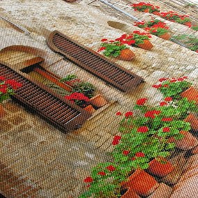 Obraz - Malownicza włoska aleja (170x50 cm)