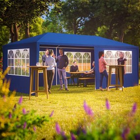 Jurhan Namiot imprezowy NEAPOL, 3x6m, niebieska