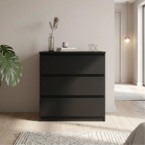 Komoda NUDO 70 cm do Salonu Sypialni Czarny