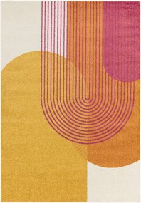 Żółty/pomarańczowy dywan 80x150 cm Muse Orange Retro – Asiatic Carpets