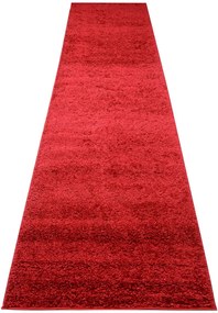 Czerwony chodnik shaggy na metry F6-H51