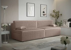 Beżowa rozkładana sofa - Lider 3X