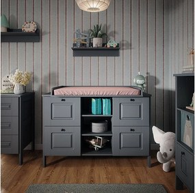 przewijak szary 133x70x98.4 ajaton