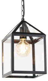 Inteligentna lampa wisząca zewnętrzna czarna IP23 z Wi-Fi G95 - Amsterdam