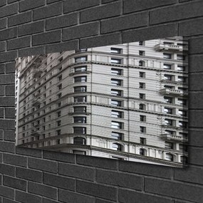 Obraz na płótnie Sylwetka Nowoczesnej Architektury