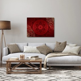 Obraz - Złote mandale (70x50 cm)