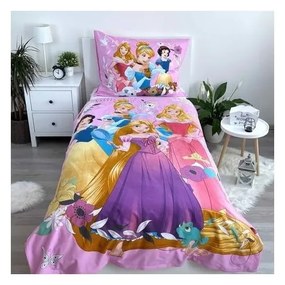 Bawełniana dziecięca pościel jednoosobowa 140x200 cm Princess – Jerry Fabrics