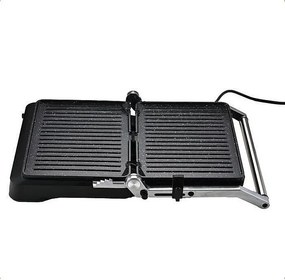 Elektryczny Grill do Mięsa LITTLE BALANCE 8734 - 2000W, 6 Pozycji, Wyjmowane Płyty 29x23 cm, Powłoka Mikroceramiczna