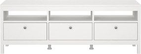 Szafka pod telewizor z szufladami Madrid biały mat