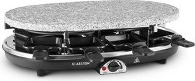 Klarstein Steaklette 1500W 8 Osób Grill Raclette Czarny