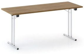 Stół składany FOLDING, 1800 x 800 mm, orzech