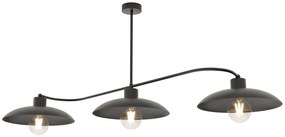 Czarna loftowa lampa sufitowa - 5X D137 C8-C79