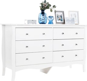 Komoda ETKIN, biała