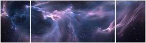 Obraz - Kosmiczna mgławica (170x50 cm)