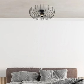 Czarna lampa wisząca ø 56 cm Opilio – Squid Lighting