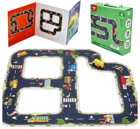 Tooky toy droga puzzle dla dzieci autostrada makieta 21 el. certyfikat fsc