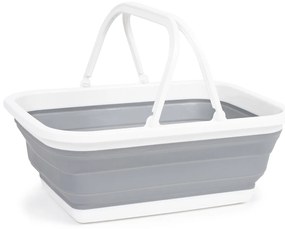 4Home Składany koszyk silikonowy na zakupy Clean