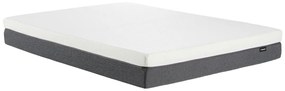 Materac hybrydowy 140 x 190 cm o grub. 25 cm ze sprężynami kieszeniowymi, pamięcią kształtu, 7-strefową pianką i zdejmowanym pokrowcem - KEPUR marki YSMÉE