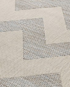 Dywan Modern Chevron beige/ice blue 160x230 cm