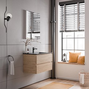 Szafka podumywalkowa AVA 80 cmZ ceramiczną umywalką