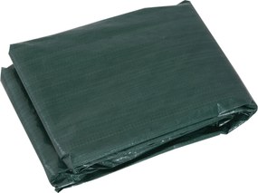 Outsunny Pokrowiec Ochronny na Meble Ogrodowe Wodoodporny UV PE Zielony 235x190x90cm | Aosom PL