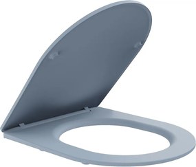 Mexen deska wolnoopadająca slim, duroplast, szary-niebieski mat - 39740069