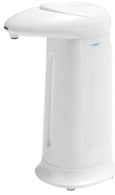 Biały automatyczny plastikowy dozownik do mydła 350 ml Aqualine – Sapho