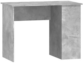 Szare biurko z półkami w kolorze beton E8-C36