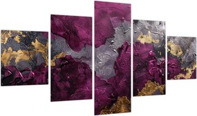 Obraz - Teksturowanie abstrakcji (125x70 cm)