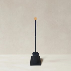 Szczotka do WC z bambusowym uchwytem na papier toaletowy ISME, 66 cm