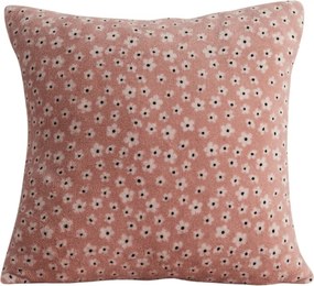 Dwustronna poszewka na poduszkę DUO SENSE DAISELLE 45x45 cm mikroplusz/flanela, różowy