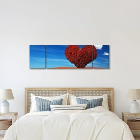 Obraz - Serce z drzewa (170x50 cm)