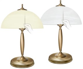 Złota lampa stołowa z łańcuszkiem C-B2-L