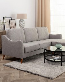 Sofa narożna Venuste linen grey