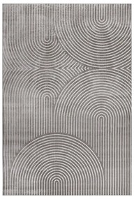 Szary dywan z wiskozy 140x200 cm Geode – douceur d'intérieur