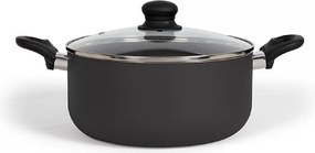 Rondel Aluminiumowa z Powłoką Antyadhezyjną Livoo 24cm z Pokrywką MEP150N