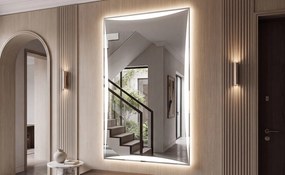 Lustro Ścienne do Przedpokoju Podświetlane LED L77